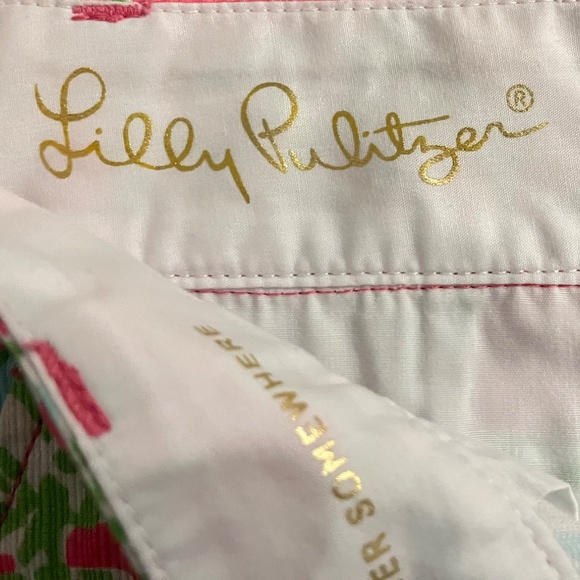 Lilly Pulitzer The Chipper Shorts, Pink Print, Size 2, - Picture 7 of 16